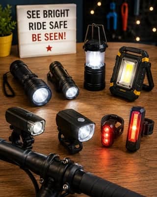 Flashlights & Bike Lights Collection at All Star Toys